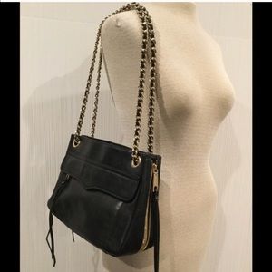 Rebecca Minkoff black leather purse